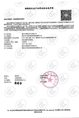 GGD自我声明