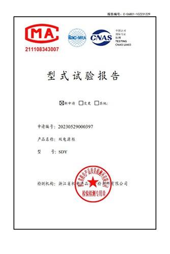 SDY试验报告