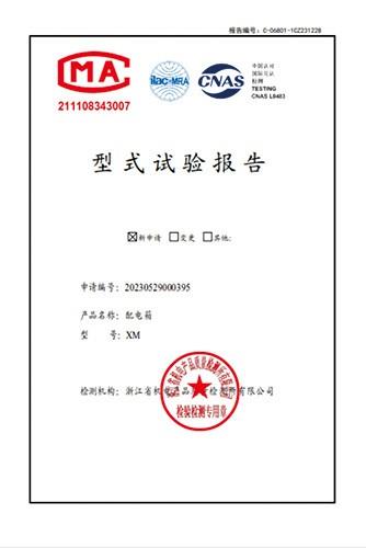 XM试验报告